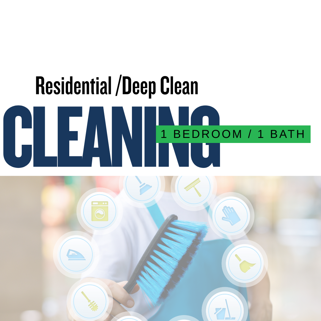 Residential Cleaning - Bedroom / 1-Bath
